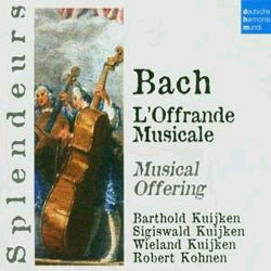 Bach : Musical Offering : KuijkenㆍKohnen