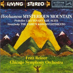 Hovhaness / Prokofiev / Stravinsky : Chicago Symphony OrchestraㆍFritz Reiner