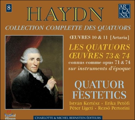 Quatuor Festetics 하이든: 현악 사중주 8집 (Haydn: Quatuors Op.71, Op.74)