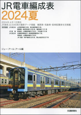 JR電車編成表 2024夏