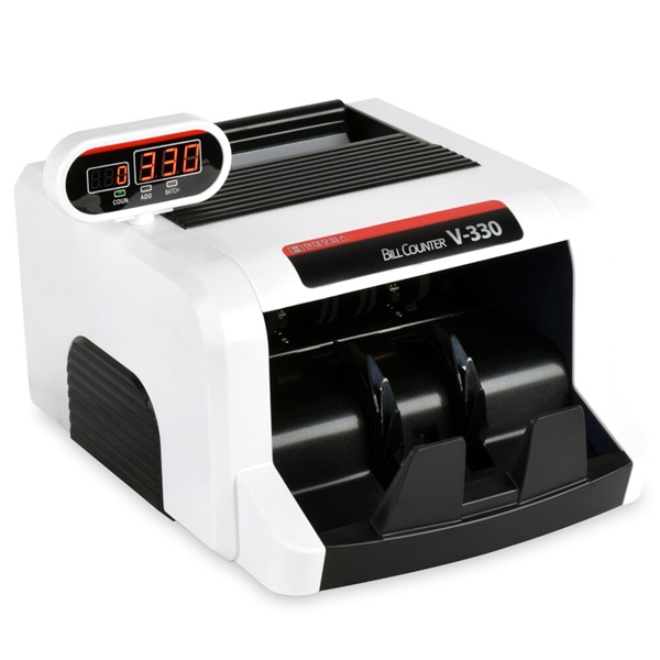 [현대오피스] 지폐계수기 NEW V-330UV UV기능 위폐감지 돈세는기계