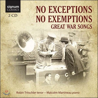 Robin Tritschler 1차 세계대전 추모 작품 모음집 (No Exceptions No Exemptions)