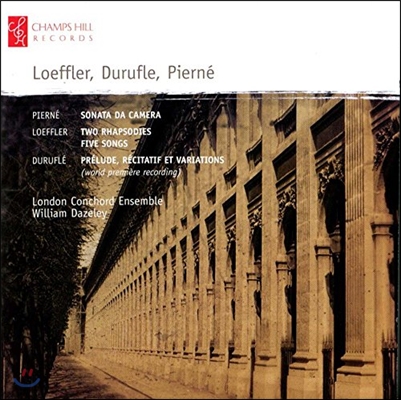 London Conchord Ensemble 런던 콩코드 앙상블이 연주하는 피에르네, 뢰플러, 뒤뤼플레 (Durufle, Loeffler, Pierne)