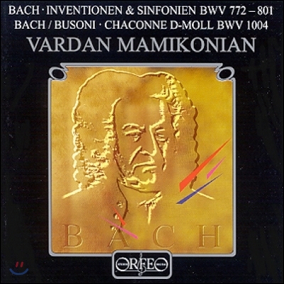 Vardan Mamikonian 바흐: 인벤션과 신포니, 샤콘느 (Bach: Inventions &amp; Sinfonies BWV 722-801, Chaconne)