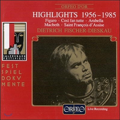 Dietrich Fischer-Dieskau 피셔-디스카우 하이라이트 1956-1985 - 피가로, 코지 판 투테 외 (Highlights - Figaro, Cosi Fan Tutte)