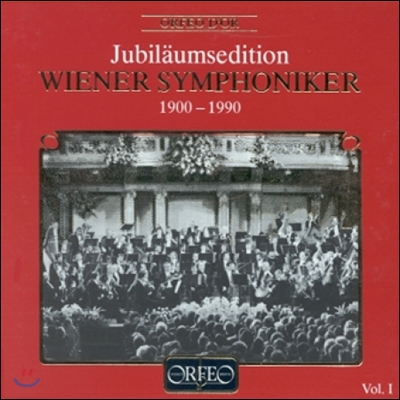 Wiener Symphoniker 빈 심포니 전집 1900-1990 Vol.1 (Jubilaeumsedition - 1950-1957 Live)