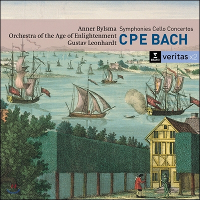 Anner Bylsma 칼 필리프 에마누엘 바흐: 교향곡ㆍ첼로 협주곡 (CPE Bach: Symphonies &amp; Cello Concertos)