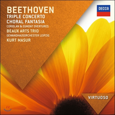 Beaux Arts Trio / Kurt Masur 베토벤: 삼중 협주곡, 합창 환상곡 (Beethoven: Triple Concerto, Choral Fantasia)