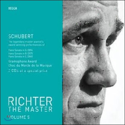 Sviatoslav Richter 리히터 마스터 5집 - 슈베르트: 피아노 소나타집 (The Master - Schubert: Piano Sonatas)