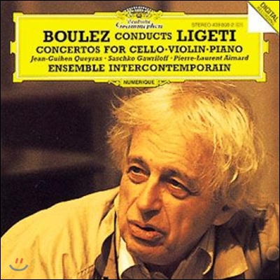 Pierre Boulez 리게티: 첼로 협주곡, 바이올린 협주곡 (Ligeti: Concertos for Cello, Violin, Piano)