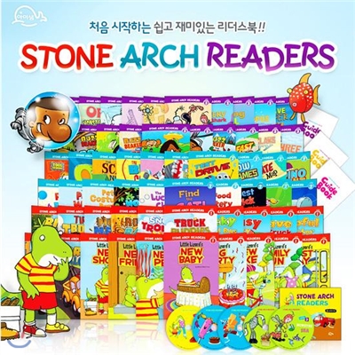 Stone Arch Readers (스톤아치 리더스) 1,2,3 단계 세트