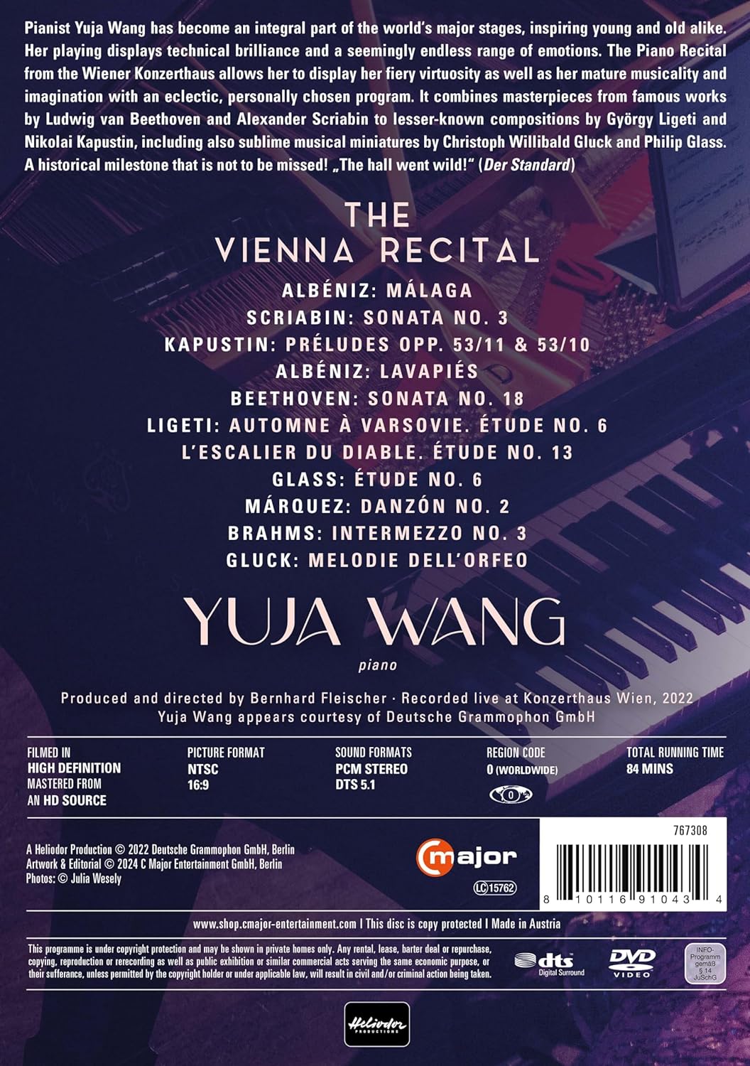 Yuja Wang 유자왕 비엔나 리사이틀 - 스크랴빈, 베토벤 외 (the Vienna Recital)