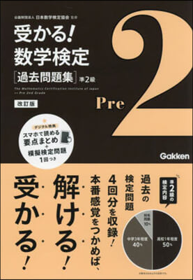 受かる!數學檢定過去問題集 準2級 改訂版