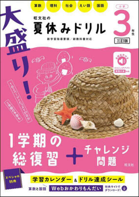 大盛り!夏休みドリル 小學3年生 3訂版