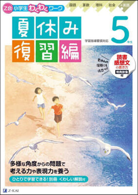 Z會小學生わくわくワ-ク 5年夏休み復習