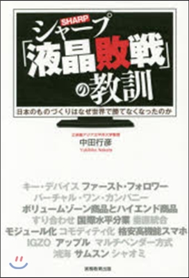 シャ-プ「液晶敗戰」の敎訓