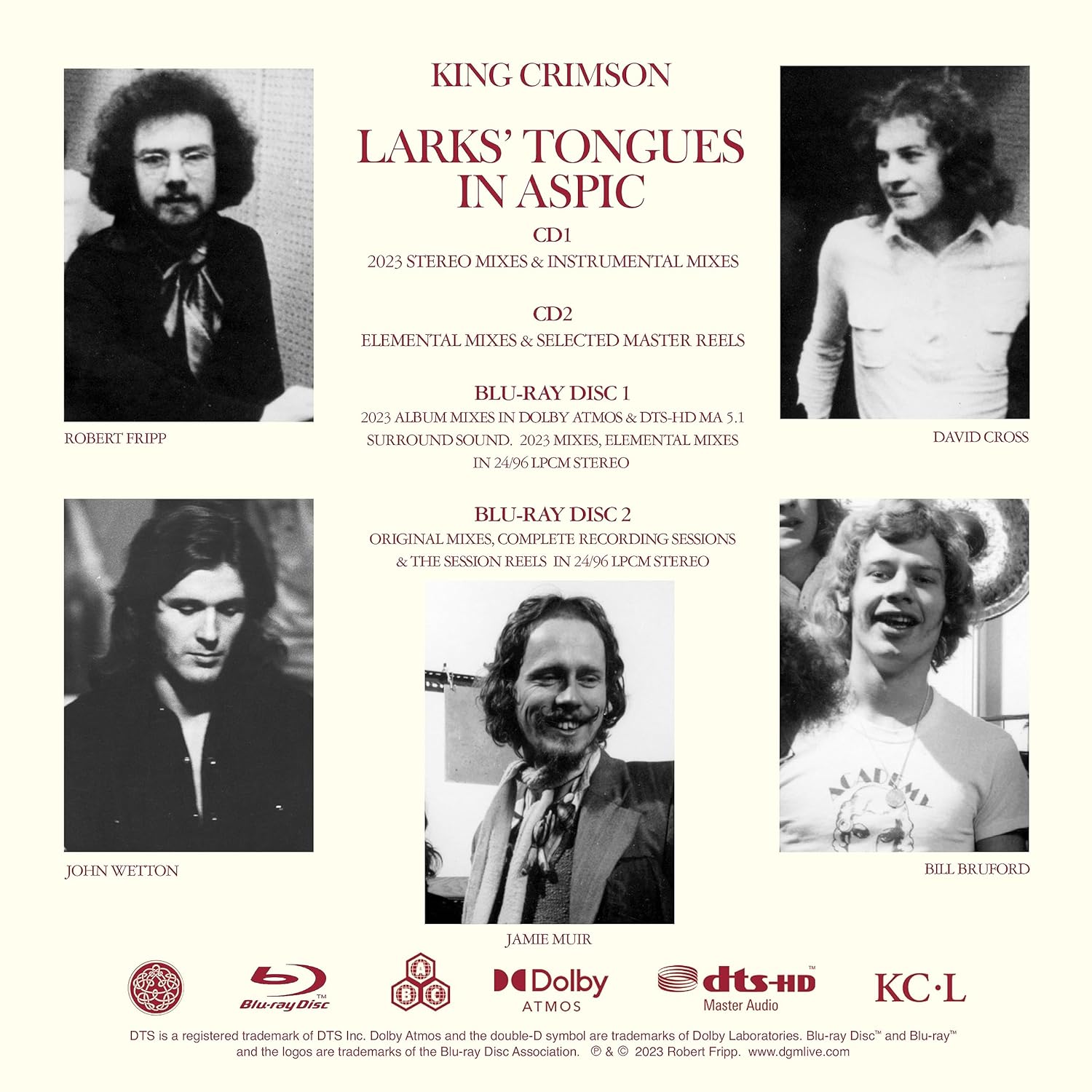 King Crimson (킹 크림슨) - Larks' Tongues In Aspic 