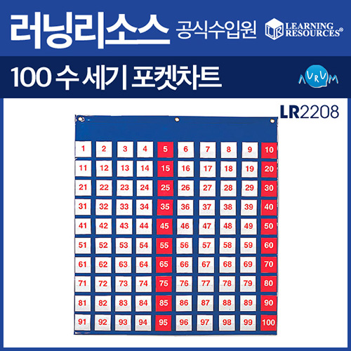 러닝리소스 100수배열판 포켓차트(LR2208)