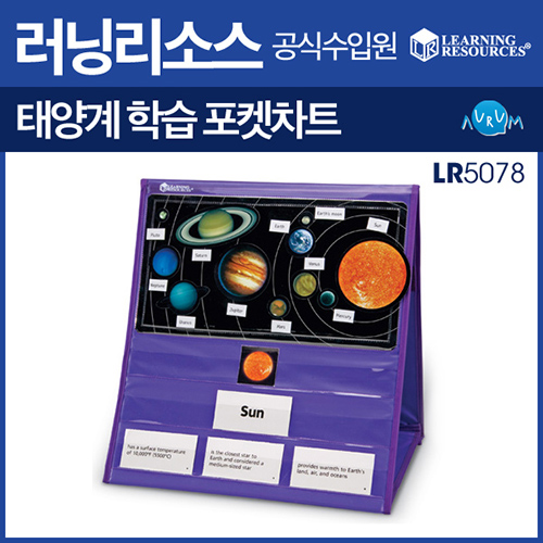 [러닝리소스 과학교구] 태양계 학습 포켓차트(LR 5078)