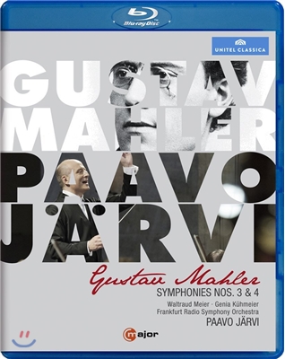 Paavo Jarvi 말러 : 교향곡 3, 4번 (Mahler: Symphonies No. 3 &amp; 4) 블루레이