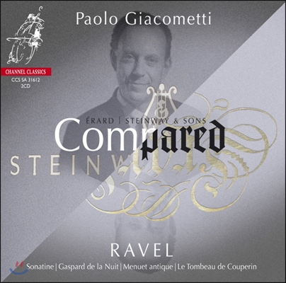Paolo Giacometti 라벨: 소나티네, 밤의 가스파르, 쿠프랭의 무덤 - 파올로 자코메티 (Ravel: Erard versus Steinway ‘Compared’ Volume 1)