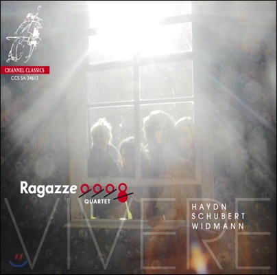 Ragazze Quartet 슈베르트: &#39;죽음과 소녀&#39; / 하이든: &#39;5도&#39; / 비트만: &#39;사냥&#39; (Schubert: &#39;Death and the Maiden&#39; / Haydn: &#39;Fifths&#39; / Widmann: &#39;Hunting&#39;)