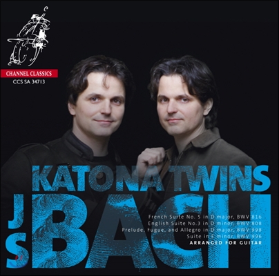Katona Twins 바흐: 프랑스 모음곡 5번, 영국 모음곡 3번 외 - 기타 편곡집 (Bach: French Suite No.5, English Suite No.3 Arranged for Guitar)