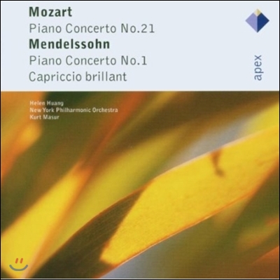 Helen Huang / Kurt Masur 모차르트 / 멘델스존: 피아노 협주곡 (Mozart / Mendelssohn: Piano Concerto)