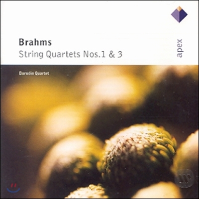 Borodin Quartet 브람스: 현악 사중주 1, 3번 (Brahms: String Quartets Nos.1, 3)