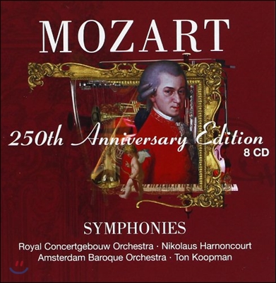 Nikolaus Harnoncourt 모차르트 탄생 250주년 기념반 - 교향곡집 (250th Anniversary Edition - Mozart: Symphonies)