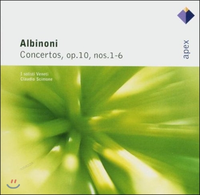 Giuliano Carmigola 알비노니: 협주곡 (Albinoni: Concerto Op.10 Nos.1-6)