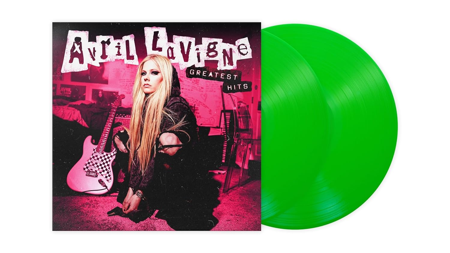 Avril Lavigne (에이브릴 라빈) - Greatest Hits [네온 그린 컬러 2LP]