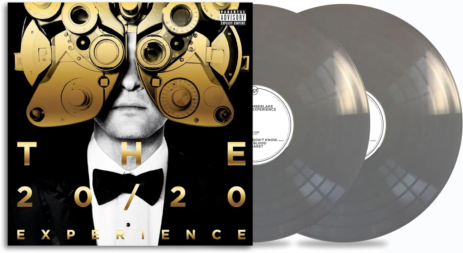 Justin Timberlake (저스틴 팀버레이크) - The 20/20 Experience - 2 of 2 [메탈릭 실버 컬러 2LP]