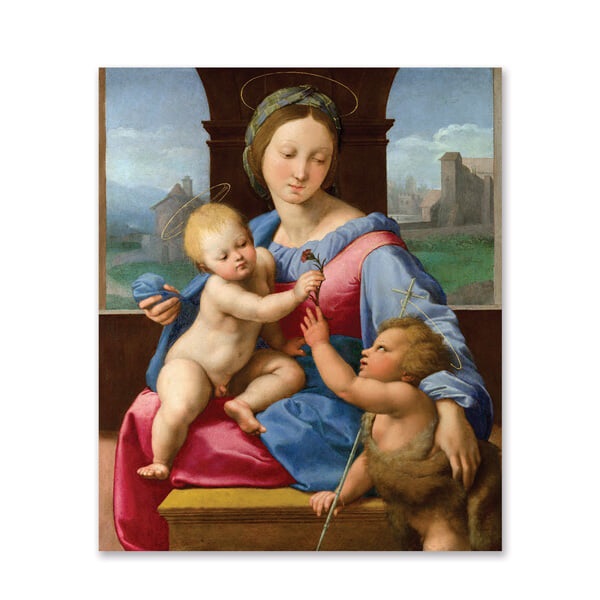 [캔버스액자] 라파엘로 - 알도브란디니의 성모 (가바의 성모) The Aldobrandini Madonna (Garvagh Madonna)