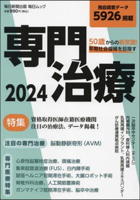 早期社會復歸を目指す 專門治療 2024