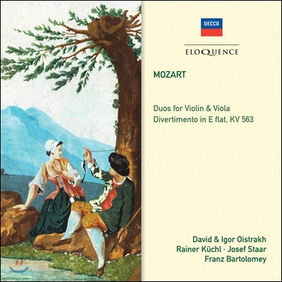 David / Igor Oistrakh 오이스트라흐 부자의 모차르트 듀오 - 바이올린과 비올라를 위한 이중주 (Mozart: Duo for Violin &amp; Viola)