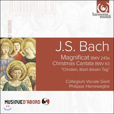 Philippe Herreweghe 바흐: 마그니피카트, 크리스마스 칸타타 (Bach: Magnificat BWV243a, Christmas Cantata BWV63)
