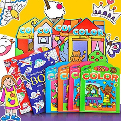 COLOR 우리아이 색칠하기 : 1~3단계 세트 (전 10권) (볼로냐 국제아동 도서전 정식 라이센스)