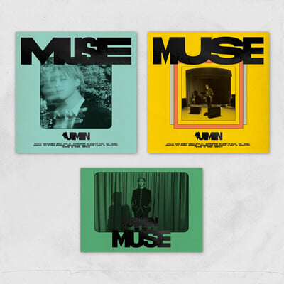 지민 - MUSE [Photobook 2종 + Weverse Albums ver. SET]