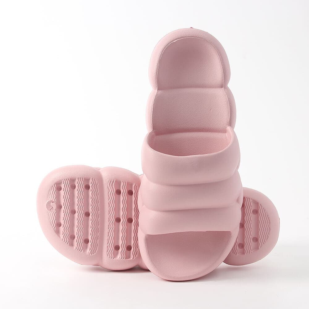 [아일렌]뚱카롱 구름 슬리퍼(235-240mm) (핑크)