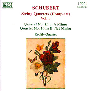 Kodaly Quartet 슈베르트: 현악 사중주 2집 - 10번 13번 (Schubert: String Quartet Vol.2) 코다이 사중주단