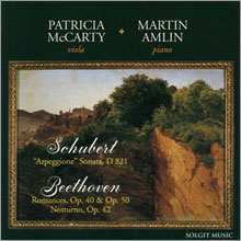 Patricia McCarty 바흐: 무반주 첼로 모음곡 / 슈베르트: 아르페지오네 소나타 [비올라 연주 버전] (Bach: 6 Cello Suite / Schubert: Arpeggione Sonata)