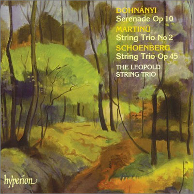 Leopold String Trio 도흐나니 / 마르티누 / 쇤베르크 : 현악 삼중주 (Dohnanyi / Martinu / Schoenberg : String Trio)