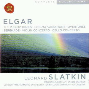 Elgar : The 2 SymphonyㆍEnigma Variation : Leonard Slatkin