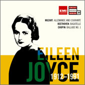 Mozart : Allemande and Courante / Beethoven : Bagatelle / Chopin : Ballade : Eileen Joyce