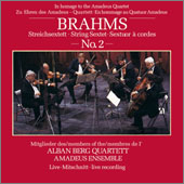 Brahms : String Sextet No.2 : Amadeus EnsembleㆍAlban Berg Quartet