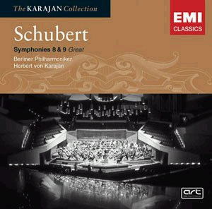 Schubert : Symphony 8 & 9 : Karajan