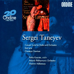 Taneyev : Concert Suite for ViolinㆍOresteya overture : Pekka KuusistoㆍHelsinki POㆍVladimir Ashkenazy