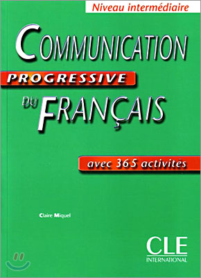 Communication Progressive du francais Niveau Intermediaire, Livre