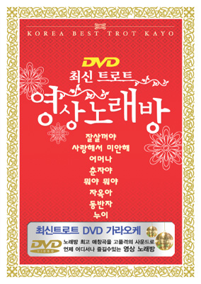 최신 트로트 영상 노래방(DVD)